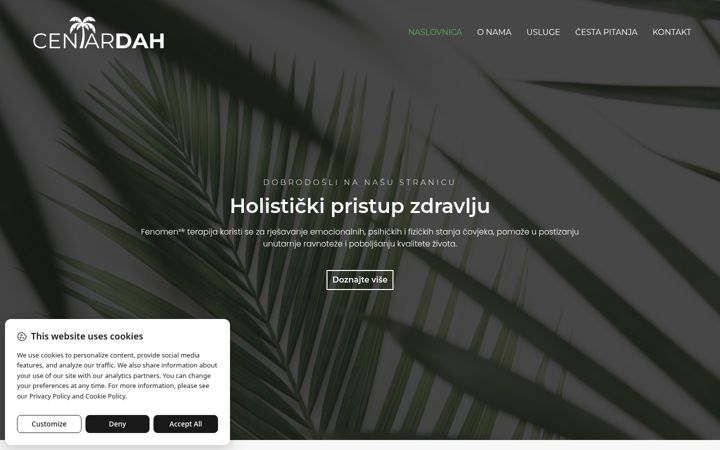 Screenshot of centardah.hr