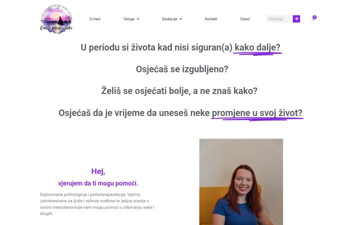 Screenshot van centarmadrugada.hr