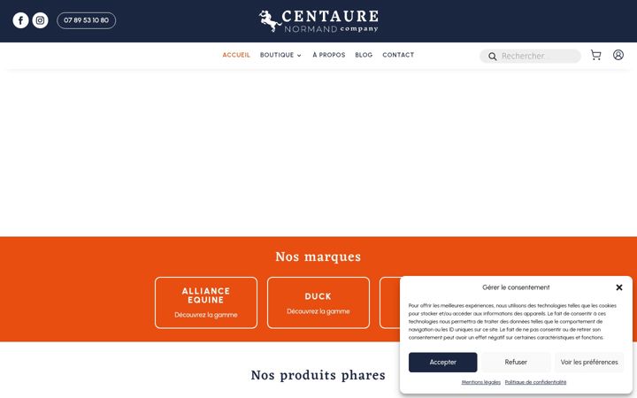 Skjermbilde av centaure-normand-company.fr