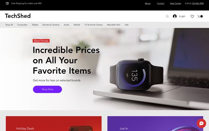 Screenshot of centaurusshop.com