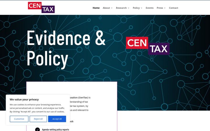 Screenshot di centax.org.uk