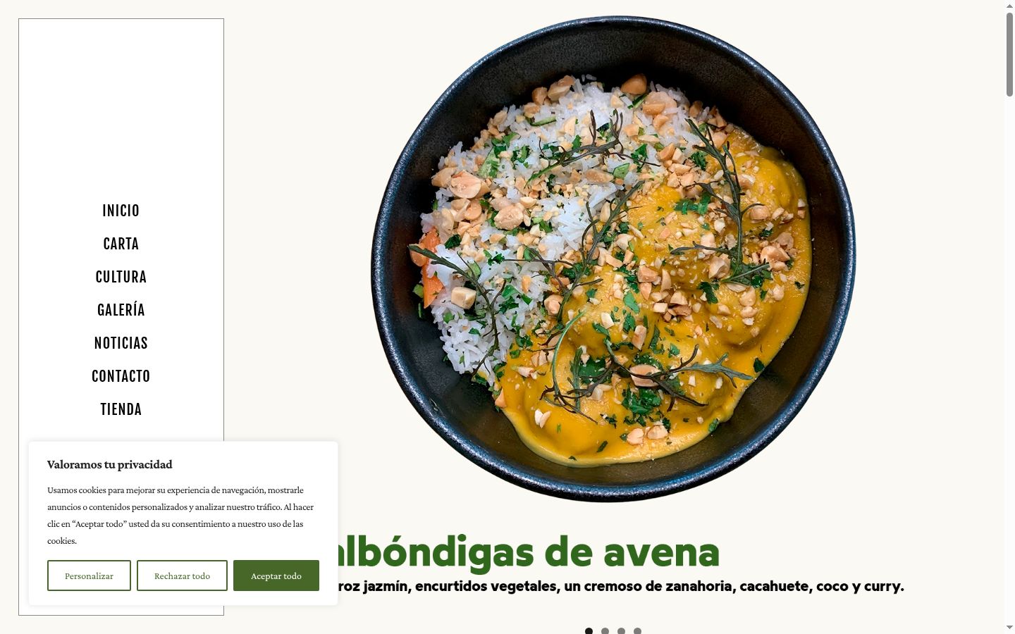 Kuvakaappaus suostumusbannerista, joka näytettiin ennen mitään vuorovaikutusta
