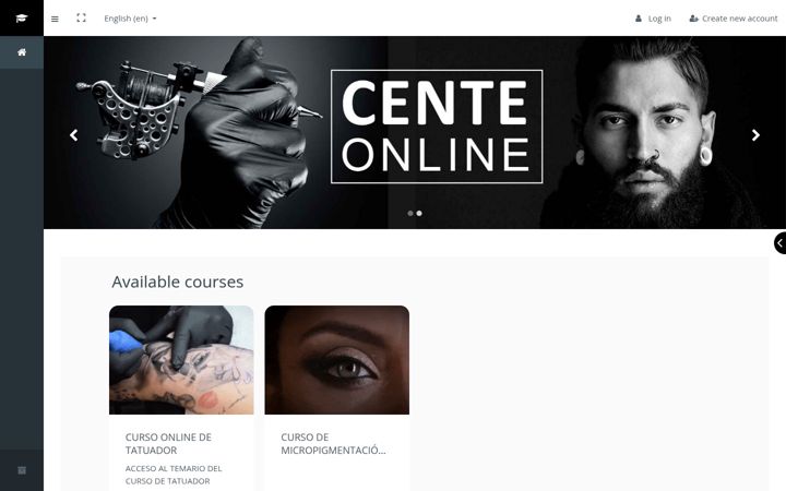 Screenshot of centeonline.com