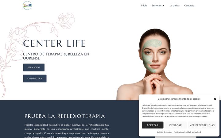 Zrzut ekranu center-life.es