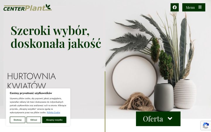 Ekrano kopija center-plant.pl