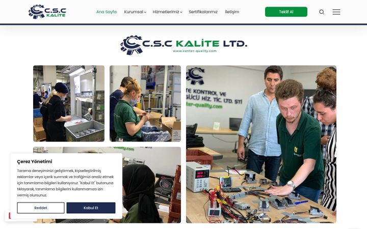 Screenshot of center-quality.com