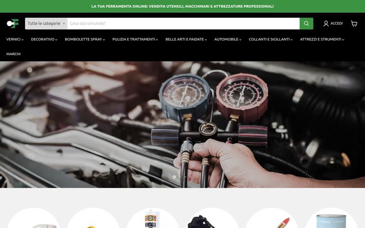 Screenshot of centerfer.com