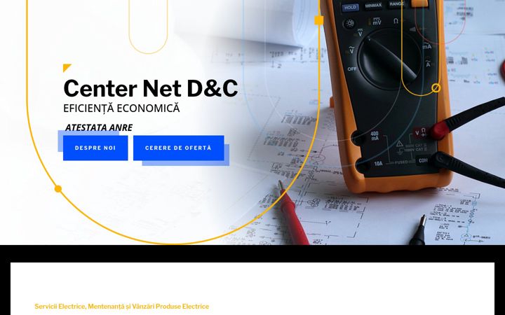 Captura de ecrã de centernetdc.ro