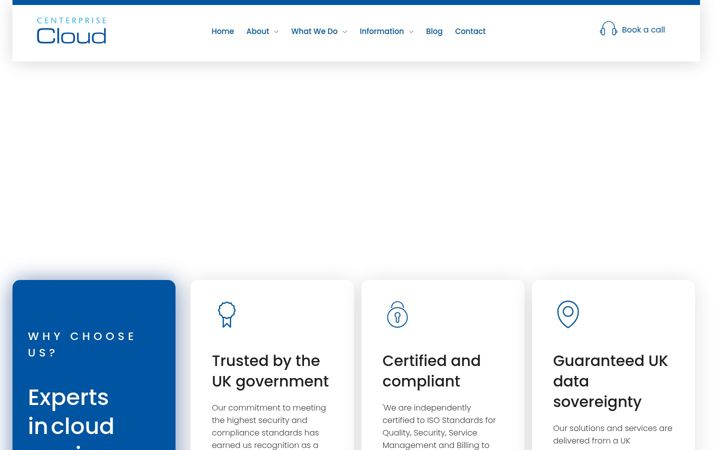 Screenshot di centerprisecloud.co.uk