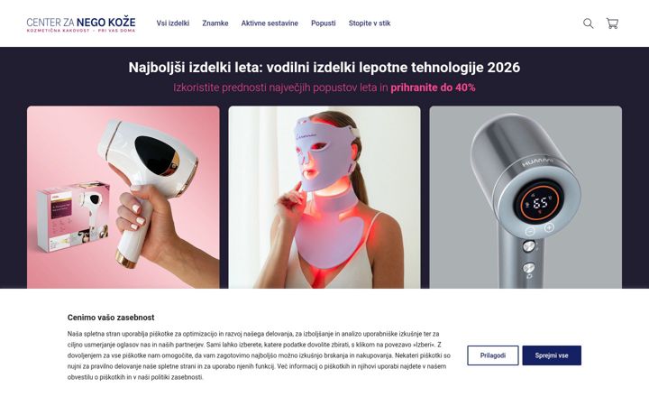 Screenshot von centerzanegokoze.si