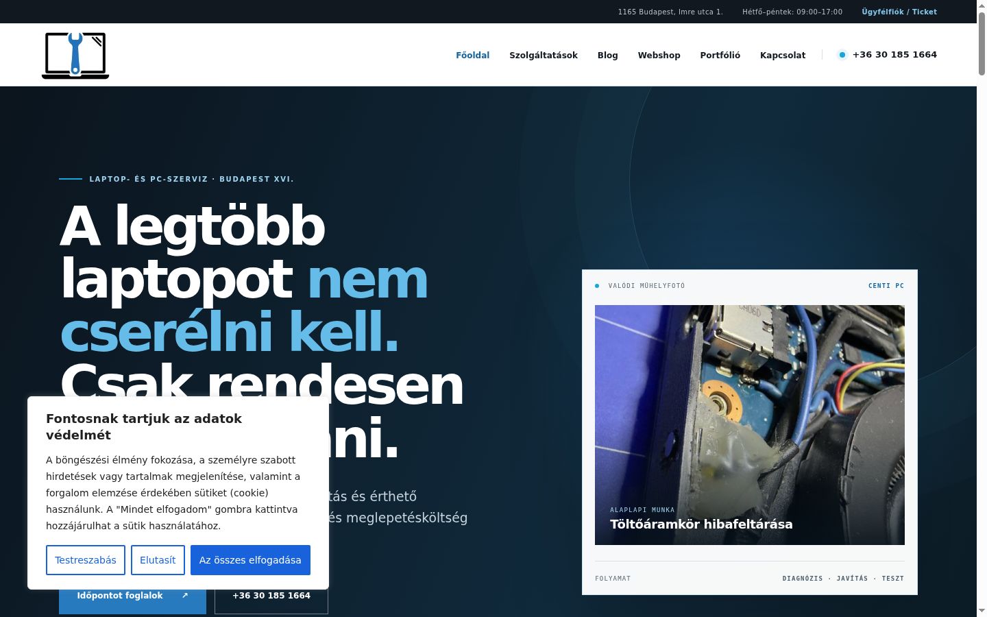 Snímka obrazovky banera súhlasu zobrazeného pred akoukoľvek interakciou