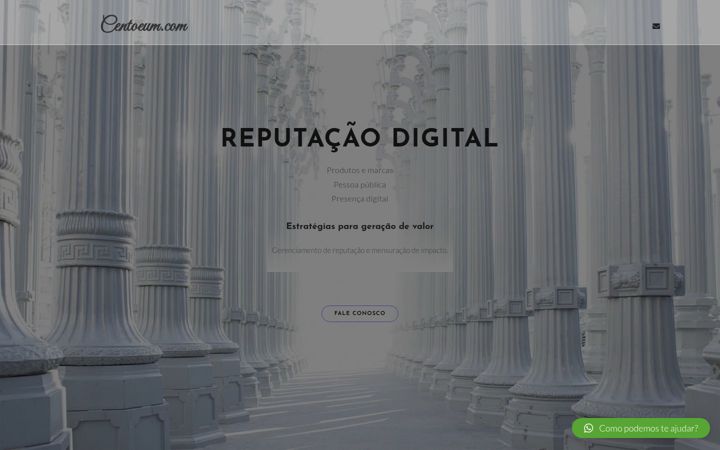 Screenshot of centoeum.com