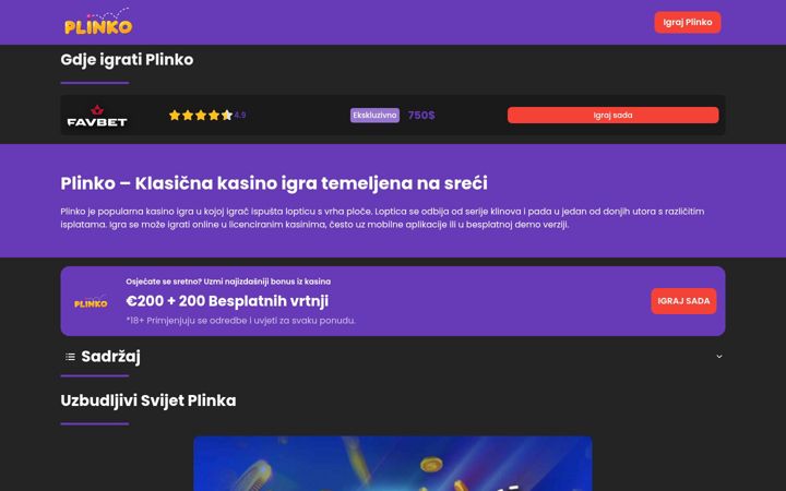 Screenshot of centra.hr