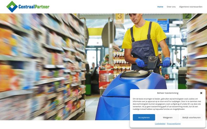 Captură de ecran a centraalpartnerbv.nl