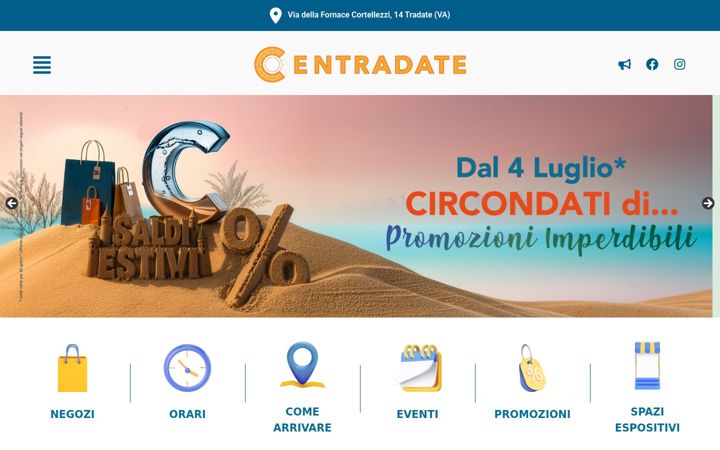 Screenshot of centradate.it