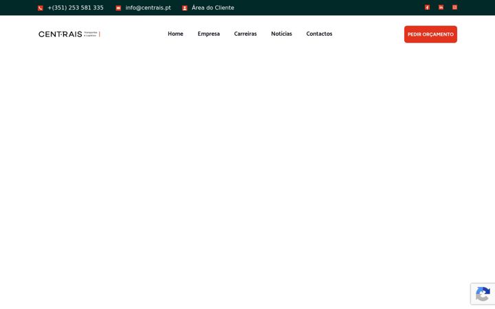 Captura de ecrã de centrais.pt