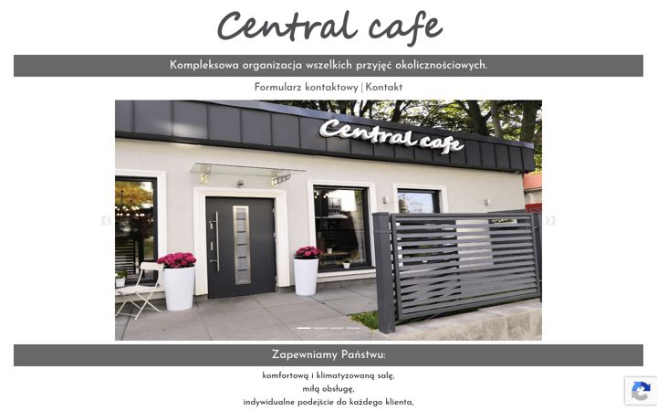 Captură de ecran a central-cafe.pl