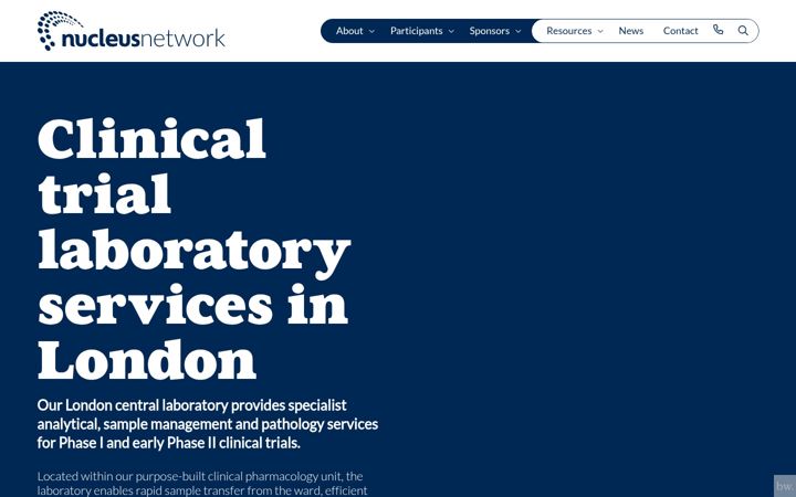 Screenshot of central-laboratory-london.com