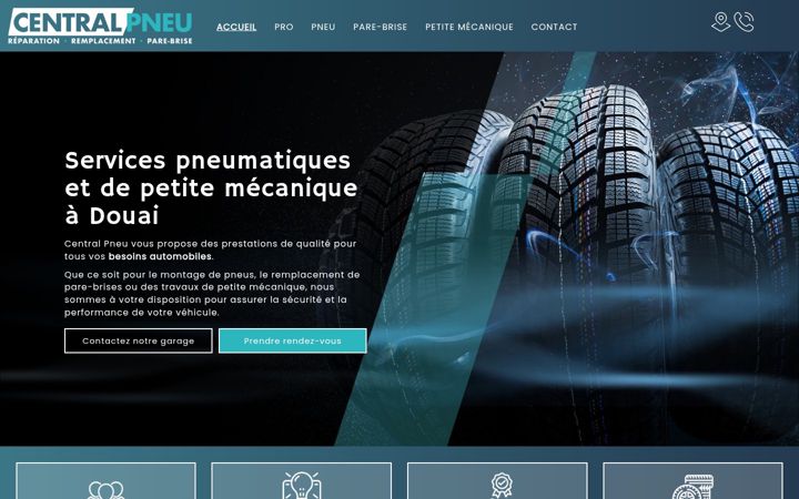 Screenshot ta' central-pneu.fr