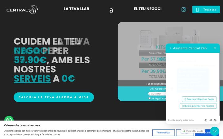 Screenshot di central24h.es