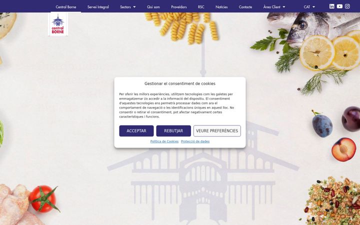 Screenshot of centralborne.com