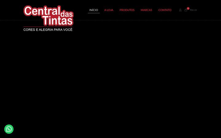 Screenshot of centraldastintas.com