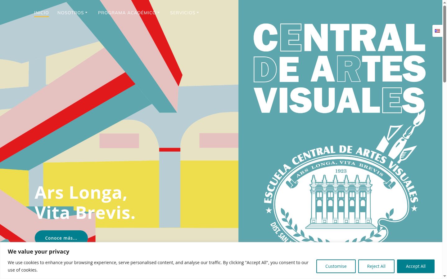 Screenshot tal-banner tal-kunsens muri qabel kwalunkwe interazzjoni