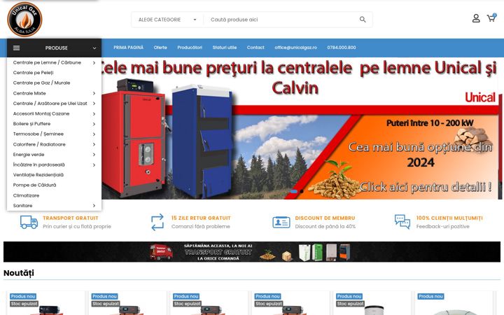 Captura de ecrã de centraletermicelemne.ro