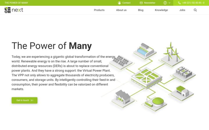 Screenshot of centrali-next.it