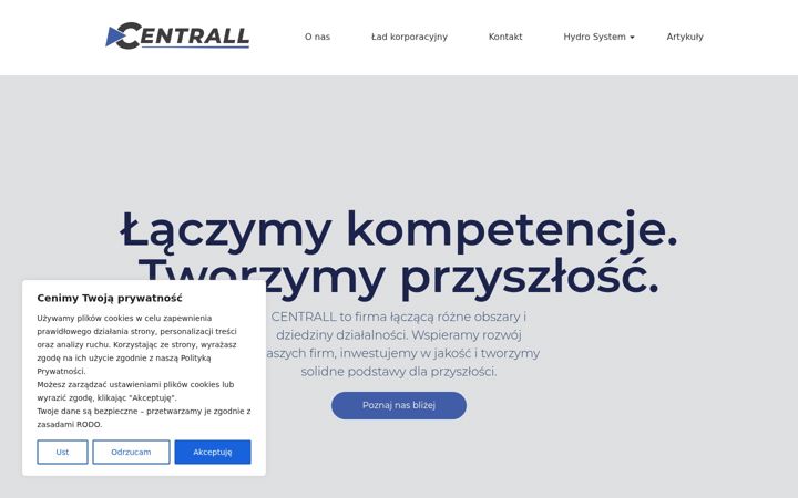 Captură de ecran a centrall.pl