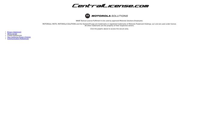 Screenshot of centrallicense.com