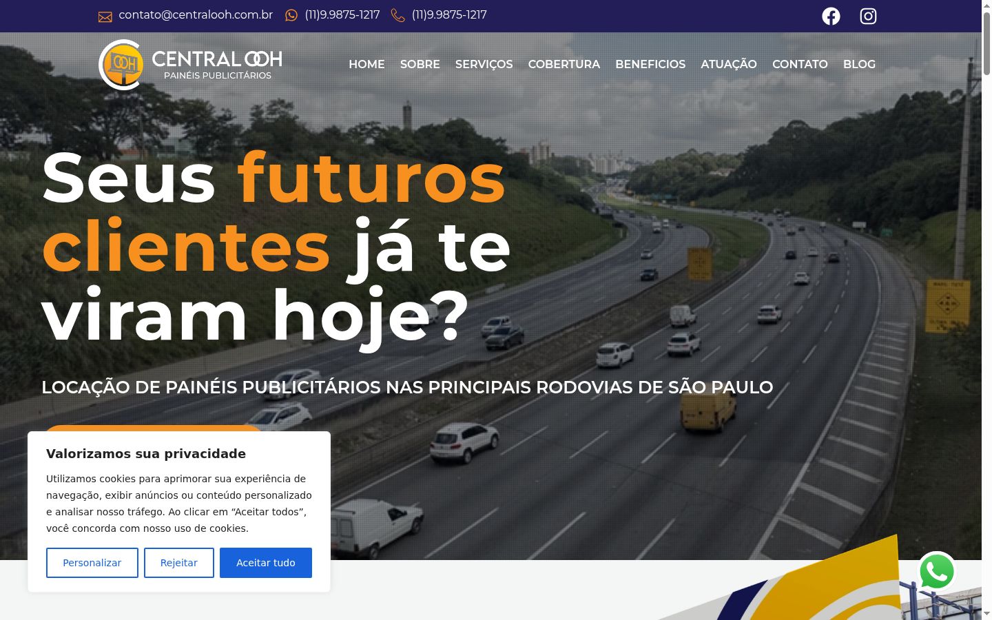 Sutikimo reklamjuostės, rodytos prieš bet kokią sąveiką, ekrano kopija