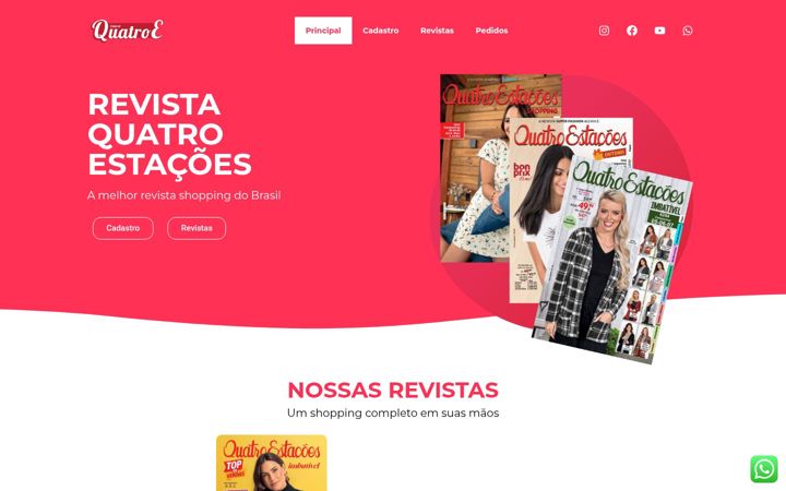 Screenshot von centralquatroe.com.br