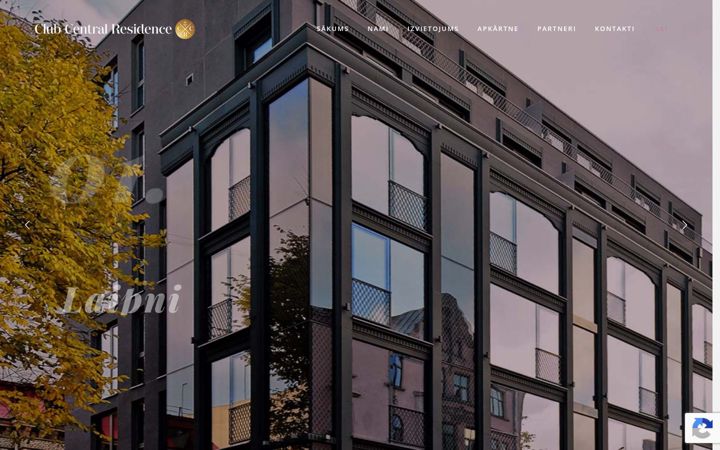 Screenshot ta' centralresidence.eu