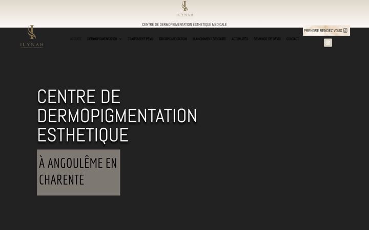 Skjermbilde av centre-de-dermopigmentation-esthetique-medicale-ilynah.fr