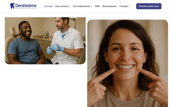 Screenshot of centre-dentissimo.com