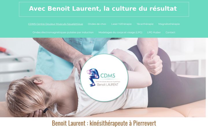 Skjermbilde av centre-douleur-musculo-squelettique.fr