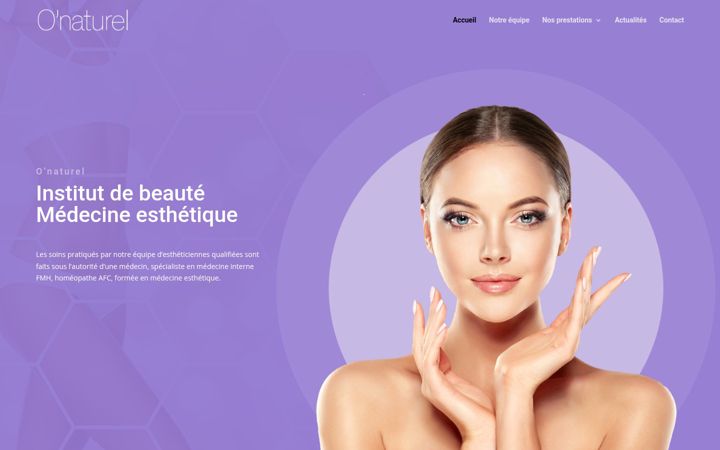 Screenshot of centre-esthetique-geneve.com