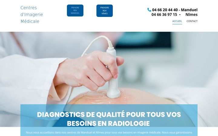 Skjermbilde av centre-imagerie-medicale.fr