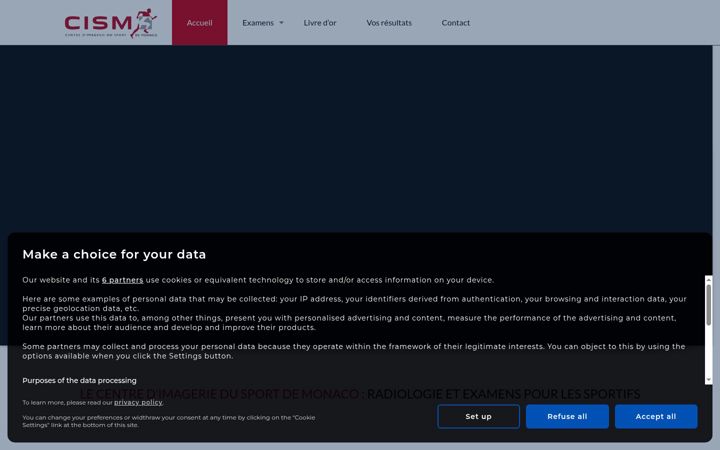 Screenshot of centre-imagerie-sport-monaco.com