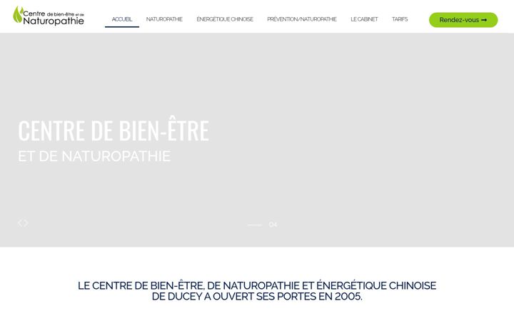 Skjámynd af centre-naturopathie-ducey.fr