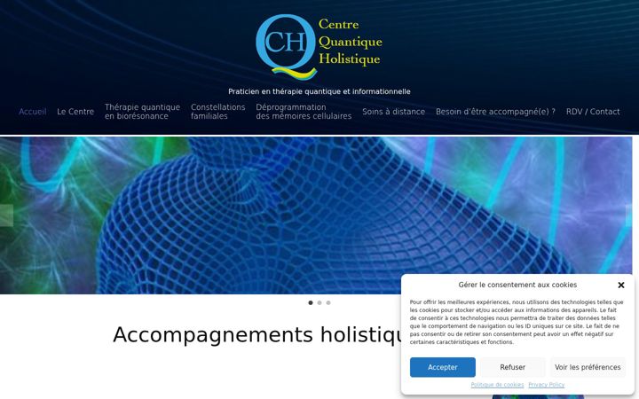 Screenshot ta' centre-quantique-holistique.fr