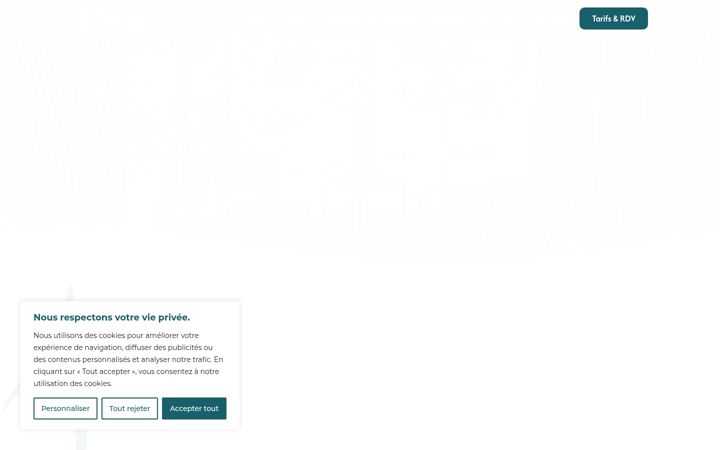 Screenshot ta' centre-sereniss.fr