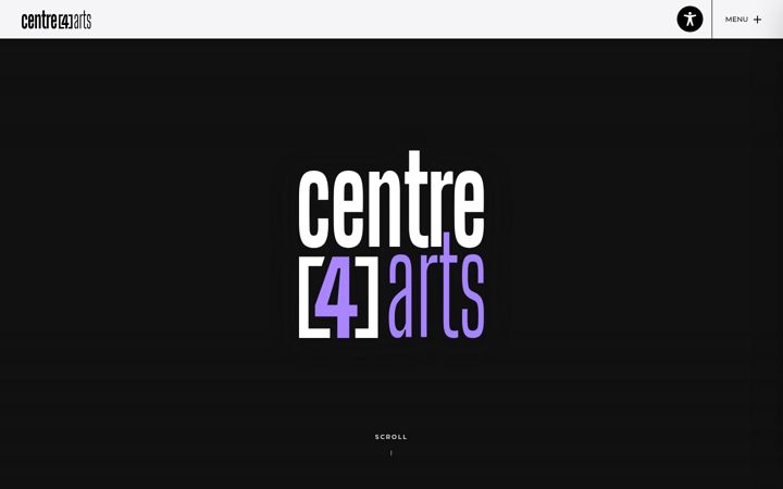 Screenshot of centre4arts.com