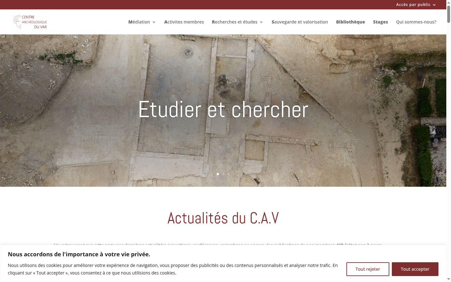 Screenshot tal-banner tal-kunsens muri qabel kwalunkwe interazzjoni