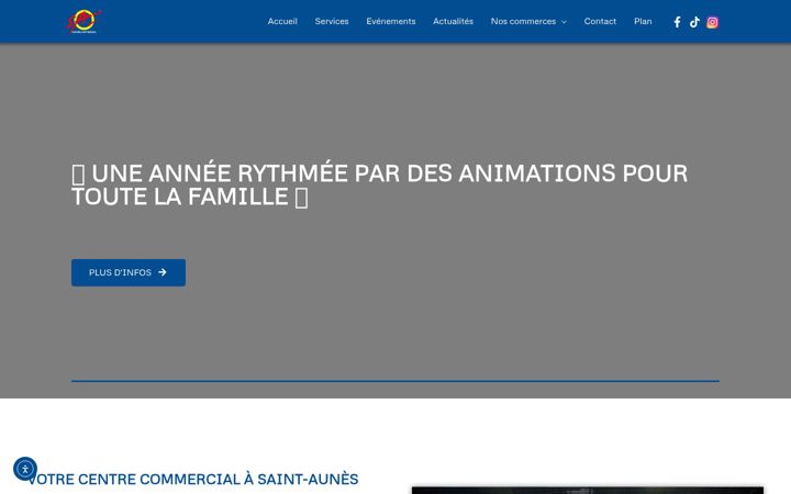 Screenshot van centrecommercial-saintaunes.fr