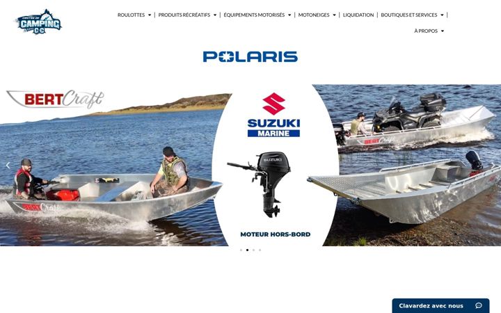 Screenshot of centredecamping.com
