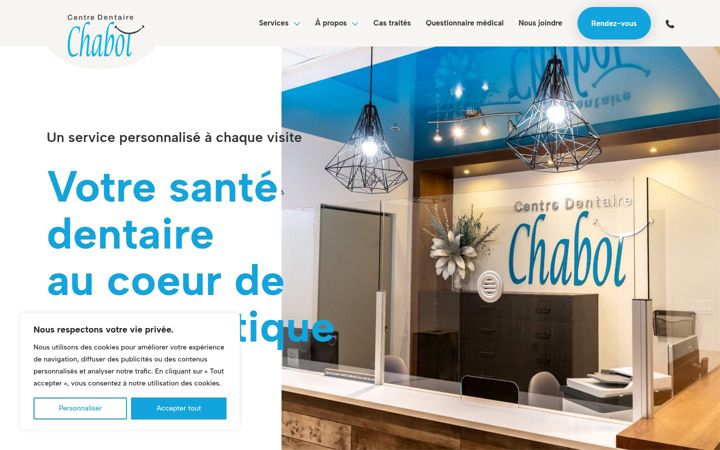 Képernyőkép: centredentairechabot.ca