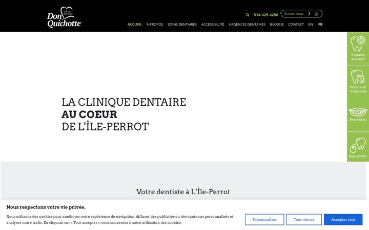 Screenshot of centredentairedonquichotte.com