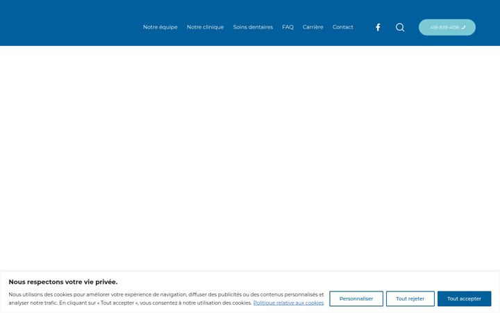 Screenshot of centredentairerivesud.com